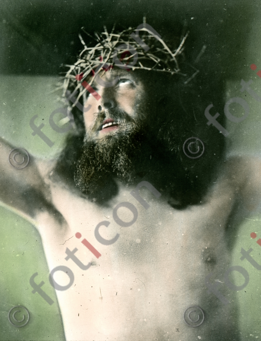 Christus stirbt am Kreuz | Christ dies on the cross - Foto foticon-simon-105-093.jpg | foticon.de - Bilddatenbank für Motive aus Geschichte und Kultur